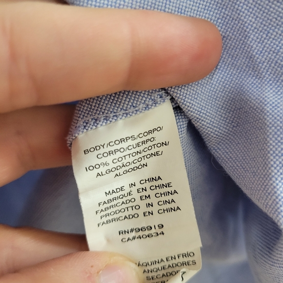 Marc Jacobs light blue cotton blouse 4 - Picture 4 of 5